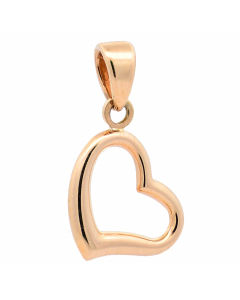 96.95 Anhänger für Halskette Herzchen echt massiv 585-14 Karat Gold 998.S626.00177.1-ohne-kette