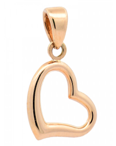96.95 Anhänger für Halskette Herzchen echt massiv 585-14 Karat Gold 998.S626.00177.1-ohne-kette Anhänger 585 - 14 Karat Gold