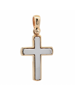 371.95 Anhänger für Halskette Kreuz echt massiv 585-14 Karat Gold 998.S626.00346.1-ohne-kette