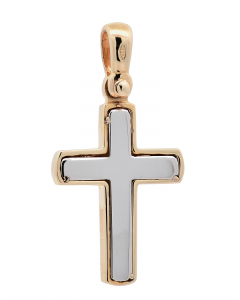 371.95 Anhänger für Halskette Kreuz echt massiv 585-14 Karat Gold 998.S626.00346.1-ohne-kette Kreuz Anhänger aus Gold