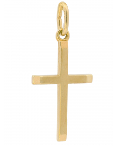 132.95 Kettenanhänger Gold Anhänger Kreuz massiv 333 - 8 Karat Gold 904-KR126587