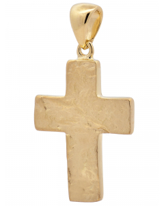 337.95 Kettenanhänger Gold Anhänger Kreuz massiv 333 - 8 Karat Gold 904-KR126658