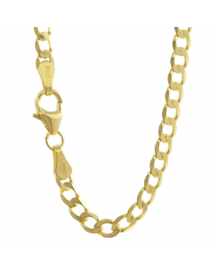 3,3 mm weit 333 - 8 Karat Gold Halskette Panzerkette massiv Gold hochwertige Goldkette  Länge frei wählbar