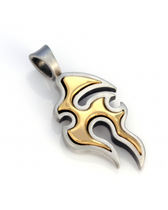 14.95 Bico Schmuck Anhänger versilbert Amoeba - Modern - 928-T14 SIGO2023