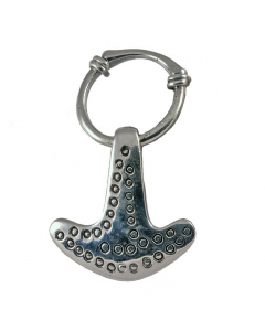 38.95 Thors Hammer Schmuck Anhänger Silber Thorhammer 37x24mm inklusive Ring 949-VTH19 Thors Hammer Anhänger Silber