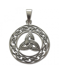 17.95 Die Triquetras Schmuck Anhänger 925er Silber Größe:Durchmesser 28mm 909-SD22-Triquetras SIGO2023