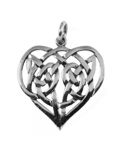 26.95 Celtic Heart Schmuck Anhänger 925er Silber 27x28mm 949-CP23 SIGO2023
