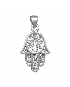 10.95 Hand der Fatima Schmuck Anhänger 925er Silber 14x22mm 933-FSP075 SIGO2023