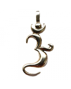 21.95 Om Schmuck Anhänger 925er Silber - Om - 42x20mm 923-20012 SIGO2023