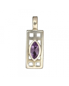 27.95 Mackintosh, Anhänger mit Stein silber 31x10mm 948-9141AM SIGO2023