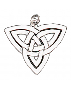23.95 Die Göttin der Dreifalt Schmuck Anhänger 925er Silber 29x24mm 909-L7 Keltische Anhänger