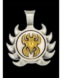 14.95 Bico Schmuck Anhänger Warrior - Modern - 928-T3 Halbedelmetall