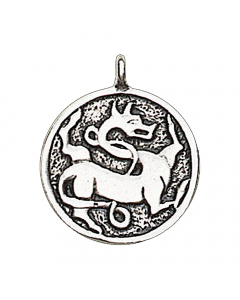 12.95 Zupackende Bestie Schmuck Anhänger - Wikinger - 30x24mm 909-V4-Bestie Wikinger Anhänger aus Silber