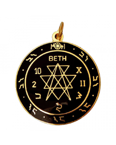 25.95 Pärchenamulett Black-Sun Anhänger Schmuck - Liebe - Durchmesser: 27mm 922-WOM152BS Halbedelmetall