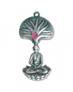 13.95 Buddhabaum gross - Buddha - Anhänger Schmuck 65x35mm 909-BD11Buddhabaum g