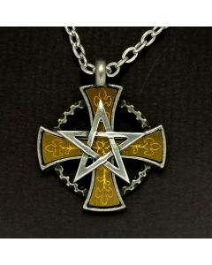 26.95 Magic Cross ALCHEMY GOTHIC P331 Anhänger Schmuck 901-AP331