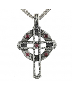34.95 Kreuz Der Vier Himmelspforten Anhänger Schmuck - Kreuze - 45x30mm 910-BIF110 Halbedelmetall