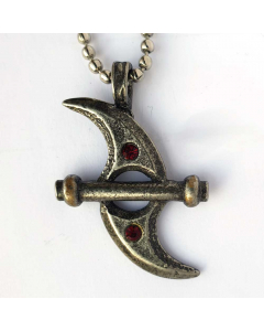 10.95 POI Anhänger Schmuck + Kette - Fantasie , Modern - 42x28 mm 909-AT5 Halbedelmetall