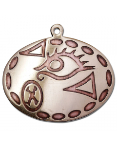 16.95 Loa Oshun Anhänger Schmuck 36x28mm 909-VC05 Halbedelmetall