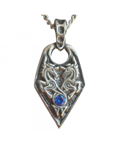 17.95 Meereseinhorn Anhänger Schmuck - Einhorn - 39x19mm 909-MA14 Halbedelmetall