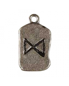 9.95 Rune Dagaz Anhänger Schmuck 909-RSP24 Halbedelmetall