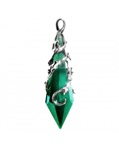 46.95 Anne Stokes Kristallhüter Hedera Helix Anhänger Schmuck mit Kette Efe 909-CK10 Halbedelmetall