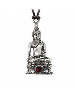 11.95 Buddha Schmuck Anhänger - Buddha - 28x14 mm 915-IN04-Buddha Halbedelmetall