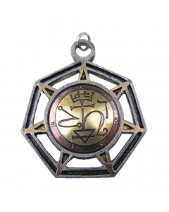 18.95 Phorlakh - Engel der Erde Schmuck Anhänger - Mittelalter - 32x32mm 909-MM09 Halbedelmetall