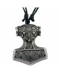 25.95 Schonenhammer Schmuck Anhänger Zinn - Thorhammer - 40x50mm 949-VTH22-ZINN Halbedelmetall