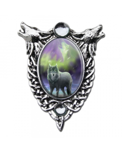 22.95 Anne Stokes Anhänger Aura Wolf Schmuck Fantasy Einhorn Elfe Unicorn 909-EC08 Halbedelmetall