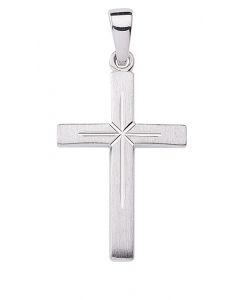 43.95 Anhänger Kreuz 925 Silber rhodiniert 904-KR126678-AN20112 Sonstige Anhänger aus Silber