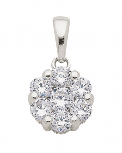46.95 Anhänger aus Silber mit Zirkonia aus massiv 925 Sterlingsilber 904-AN159290-AN159290Grp Sonstige Anhänger aus Silber