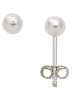 15.95 Ohrstecker Kugel 925 Silber rhodiniert 904-OS150178-OR00101 Ohrschmuck
