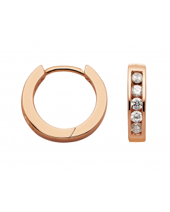 48.95 Sortiment Creolen Zirkonia 925 Silber rosegold vergoldet 904-OS154481-OS10008 Creolen aus Silber