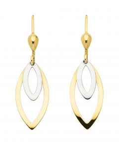 172 Ohrhänger, Ohrringe  333 Gelbgold und Weißgold 904-OS159452-OS159452GP Ohrschmuck
