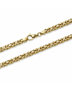 7,0 mm 750 - 18 Karat Gold Halskette Königskette massiv Gold hochwertige Goldkette - Länge nach Wahl