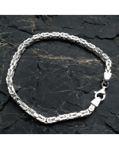 40.95 Königskette - Armband Breite 2,8 mm Länge 19 cm 925er Sterlingsilber 907-KB-30-19 SIGO2023