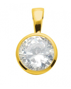 26.95 Anhänger Zarge 925 Silber mit Zirkonia 904-AN153197-KE80019GP Sonstige Anhänger aus Silber