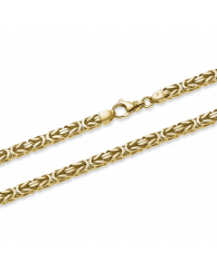 7,0 mm 585 - 14 Karat Gold Halskette Königskette massiv Gold hochwertige Goldkette - Länge nach Wahl