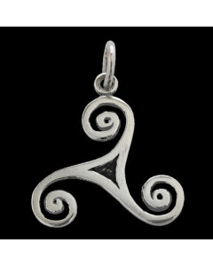 Triskel Schmuck Anhänger 925er Silber - Triskel - 30x25mm
