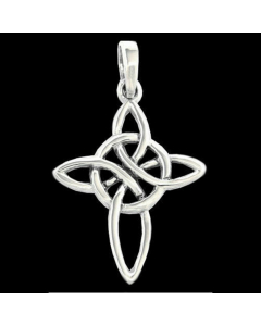 Anhänger Keltisches Kreuz 925er Silber - Kreuze - 33x19mm