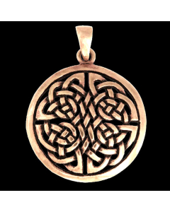 Anhänger Keltisches Knotenkreuz Bronze Schmuck - Kreuze -  39x28mm