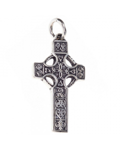 Kreuz Celtic Schmuck Anhänger 925er Silber - Kreuze - 42x19mm