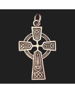 Keltisches Kreuz Bronze Anhänger Schmuck - Kreuze - 35x19mm
