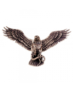 Bronzeanhänger Adler beweglich Schmuck - Vögel - 82x110mm