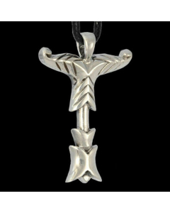 Silberanhänger Irminsul Wikinger  Viking 925er Silber Schmuck 31x21mm