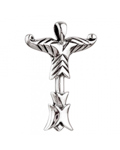 Silberanhänger Irminsul Wikinger  Viking 925er Silber Schmuck 31x21mm