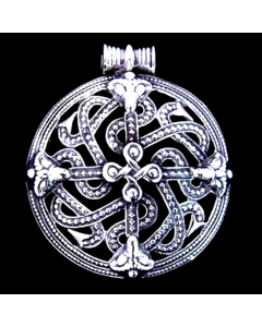 82.95 Viking Cross Wikinger Kreuz Schmuck Anhänger 925er Silber 49x43mm 900-AV7 Wikinger Anhänger aus Silber