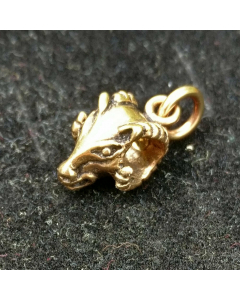 Widderkopf Anhänger Bronze Anhänger Schmuck - Sonstige Tiere - 10x20mm