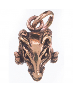 Widderkopf Anhänger Bronze Anhänger Schmuck - Sonstige Tiere - 10x20mm